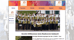 Desktop Screenshot of mvsulzbach.de
